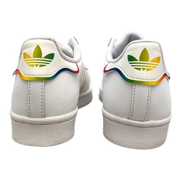 Adidas Originals Superstar JColor white GY3133 size 5.5 New with box - Picture 7 of 10